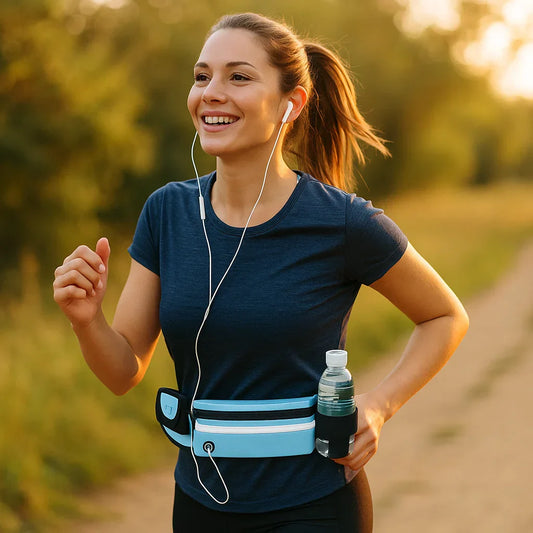 Sportliche Running Bauchtasche – Wasserdicht, Reflektierend & Leichtgewicht