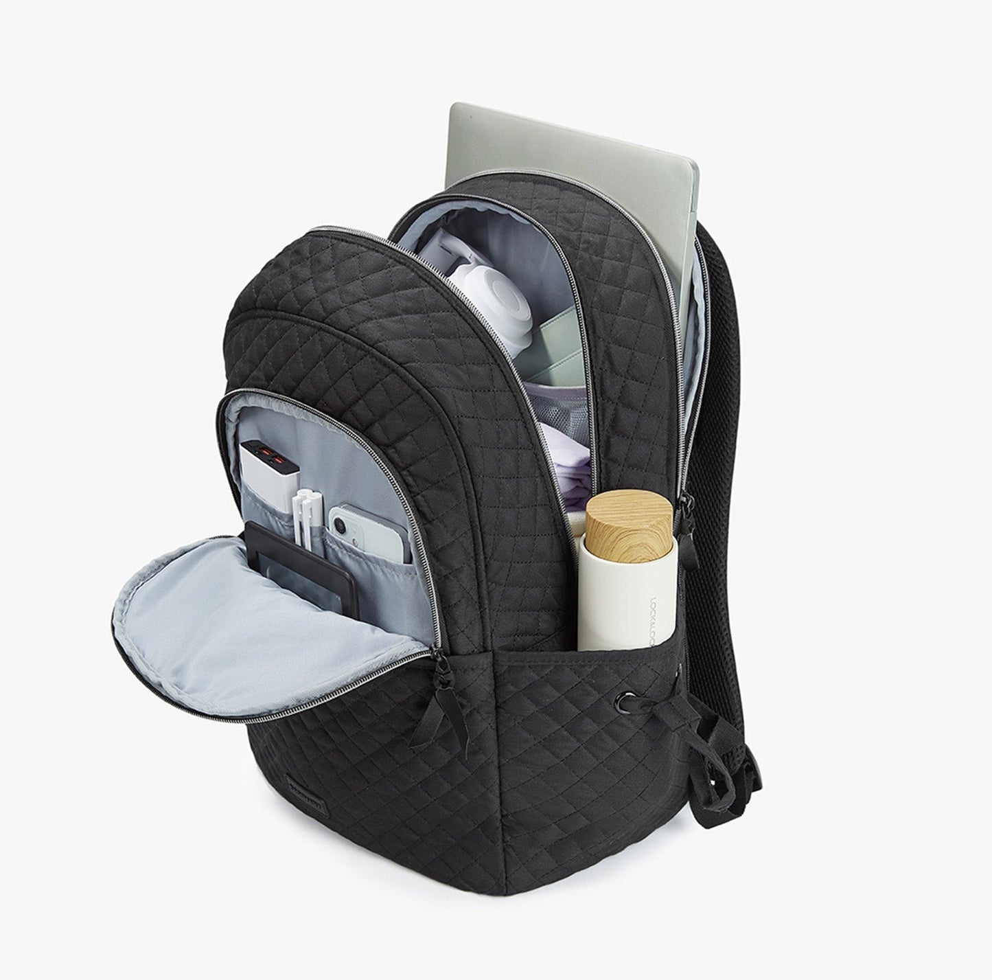 Laptop Rucksack mit Seitentaschen – Leicht, Wasserdicht & Stilvoll für Schule, Arbeit & Reisen