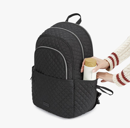 Laptop Rucksack mit Seitentaschen – Leicht, Wasserdicht & Stilvoll für Schule, Arbeit & Reisen