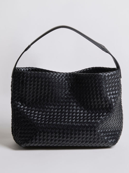 Liorra Vegane Geflochtene Hobo Schultertasche – Stilvoll, Geräumig & Elegant