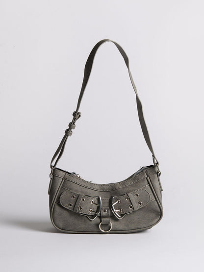 Trendy Schultertasche Damen mit Schnalle – Kompakt & Stilvoll