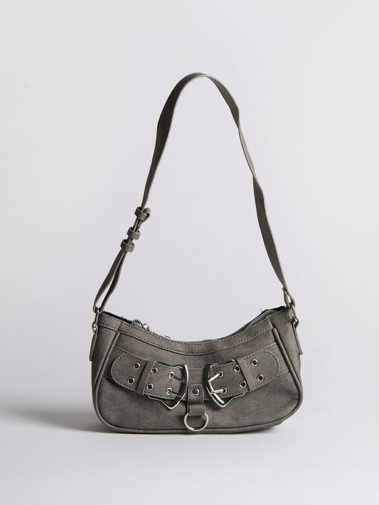Trendy Schultertasche Damen mit Schnalle – Kompakt & Stilvoll