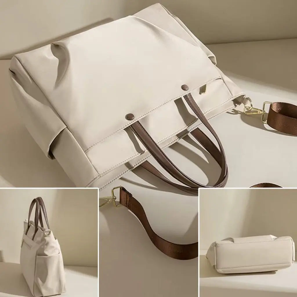 Trendy Laptoptasche Damen 15,6 Zoll – Elegante PU Leder Umhängetasche für Business & Alltag