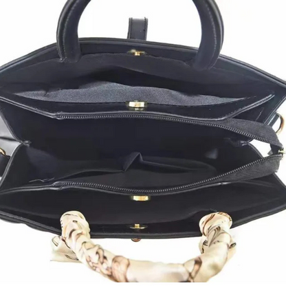 Elegante Damen Handtasche mit Schal – Luxuriöse Tasche in verschiedenen Farben