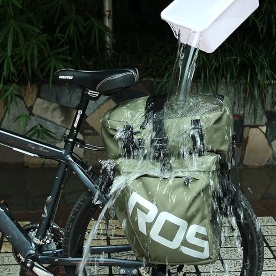 Wasserdichte Doppelte Fahrradtasche – Große Kapazität, Reflektierend & Ideal für Abenteuer