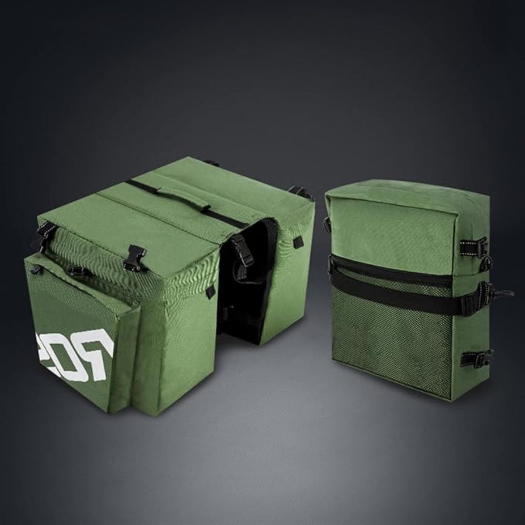 Wasserdichte Doppelte Fahrradtasche – Große Kapazität, Reflektierend & Ideal für Abenteuer