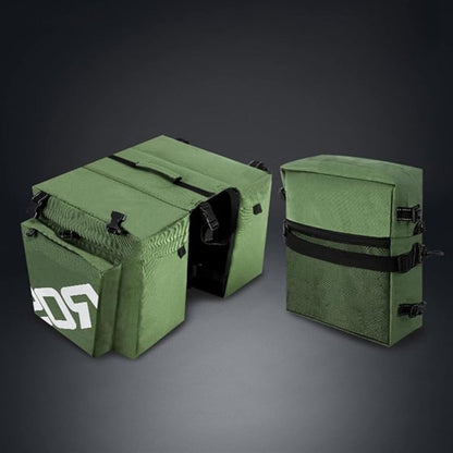 Wasserdichte Doppelte Fahrradtasche – Große Kapazität, Reflektierend & Ideal für Abenteuer