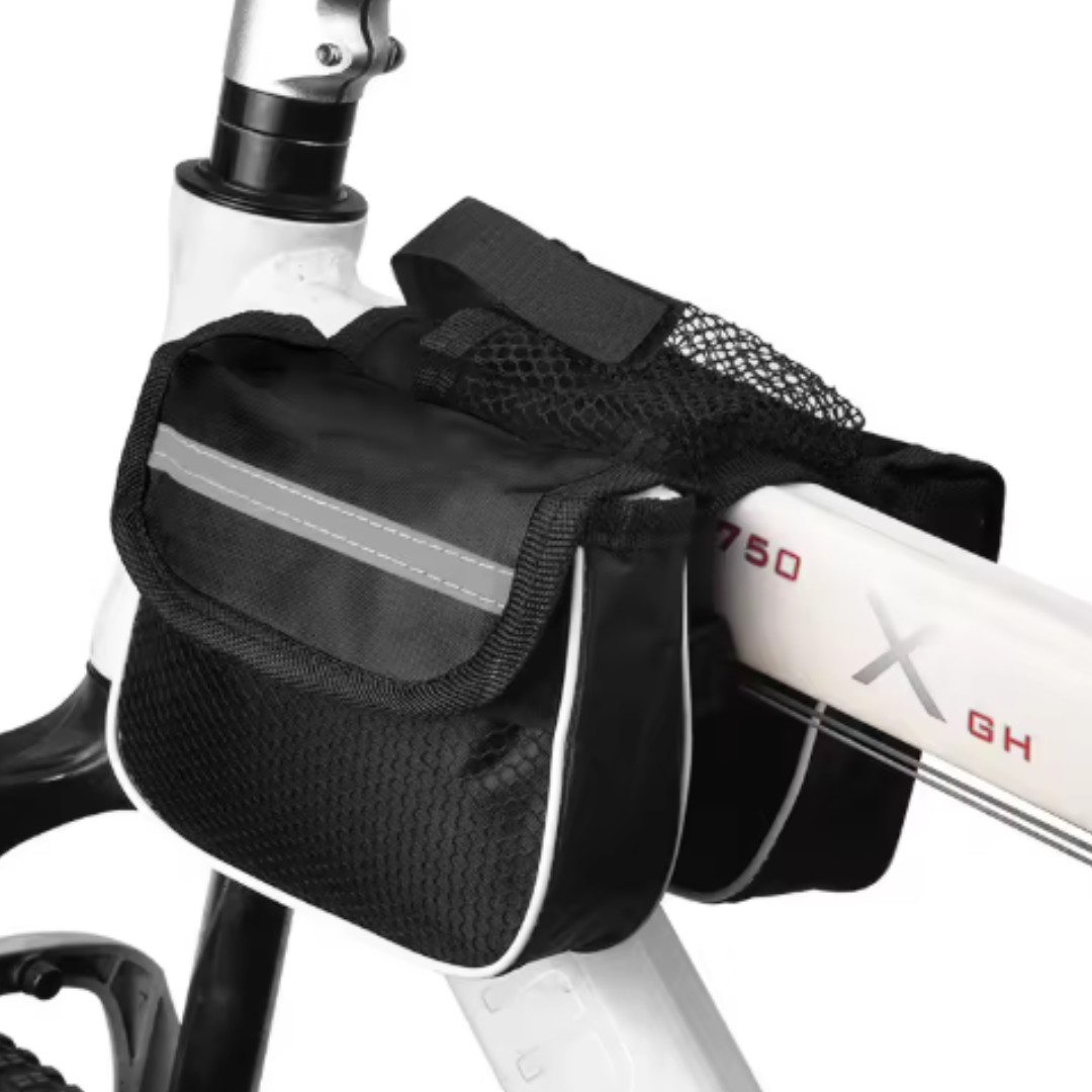 Wasserdichte Fahrradtasche mit Handyhalterung – Touchscreen-Fenster & Doppeltem Stauraum