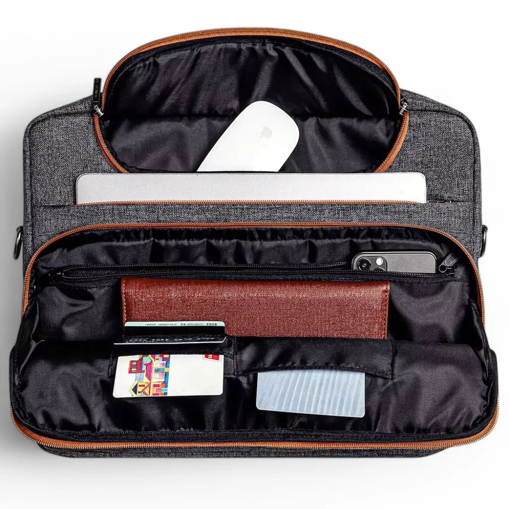 Laptoptasche Herren 17 Zoll – Wasserabweisend, Geräumig & Stylisch für Business & Alltag