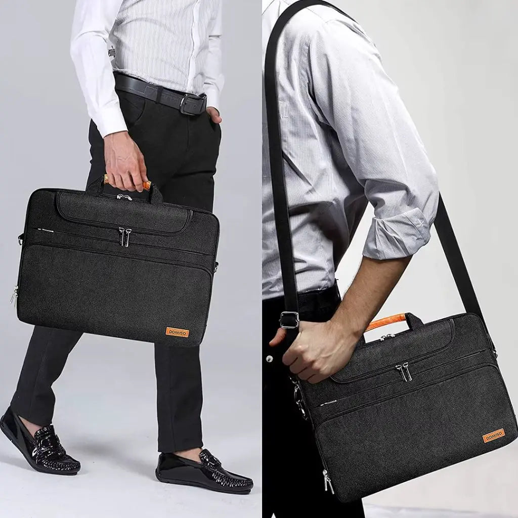 Laptoptasche Herren 17 Zoll – Wasserabweisend, Geräumig & Stylisch für Business & Alltag