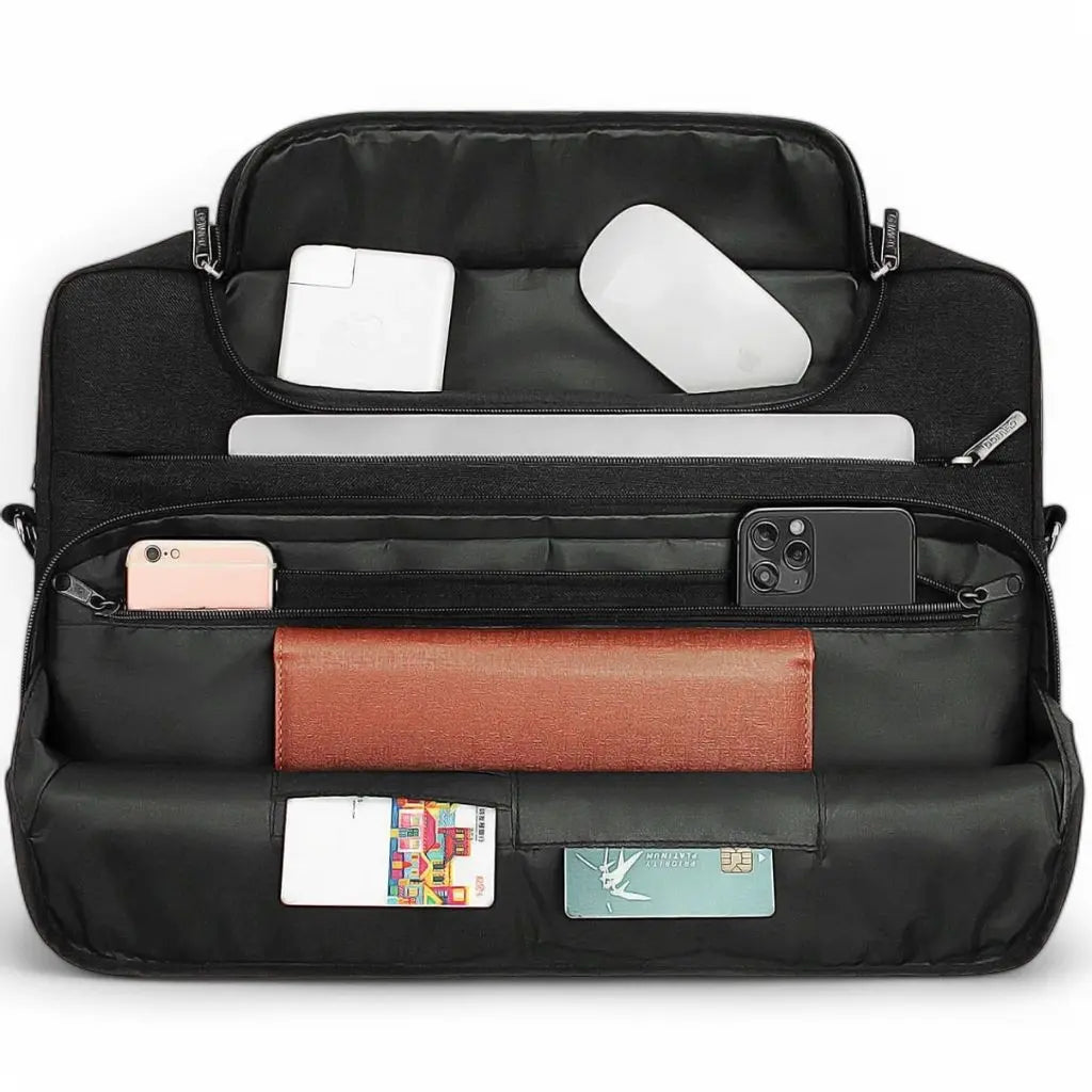 Laptoptasche Herren 17 Zoll – Wasserabweisend, Geräumig & Stylisch für Business & Alltag