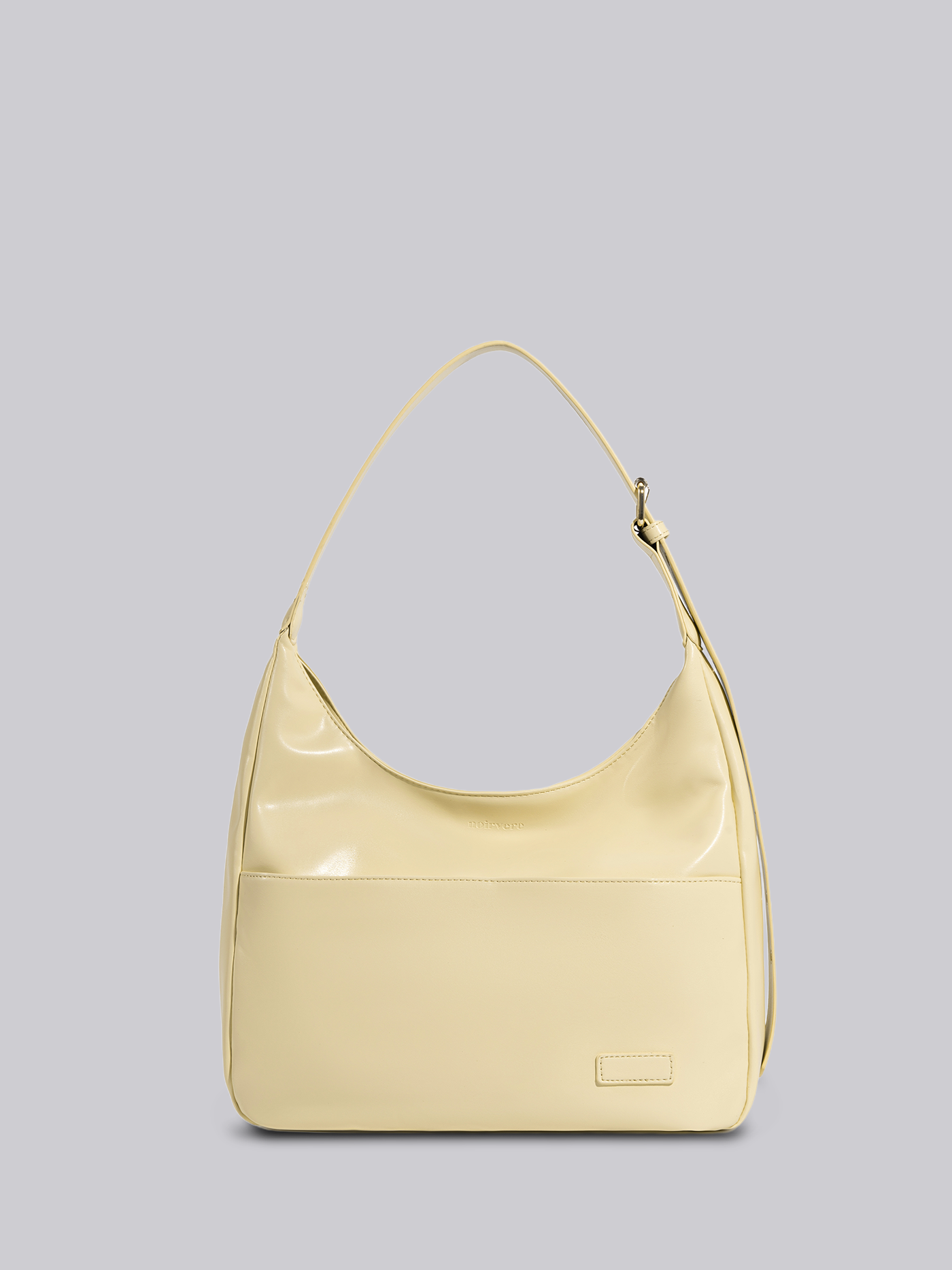 Schwarze Schultertasche Damen – Minimalistisches & geräumiges Design aus veganem Leder