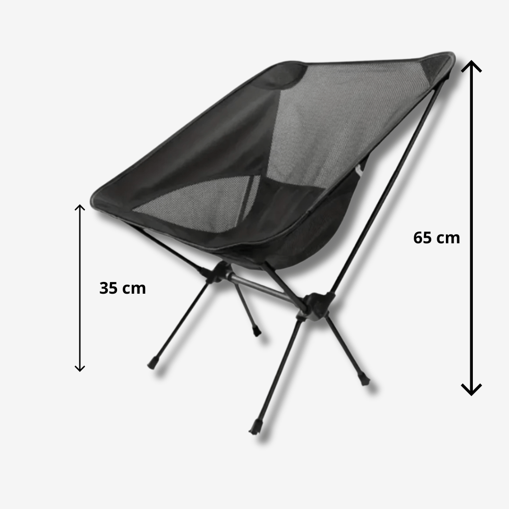 Faltbare Campingstuhl – Ultraleicht & Stabil – Ideal für Outdoor, Festivals & Strand – Bis 120 kg
