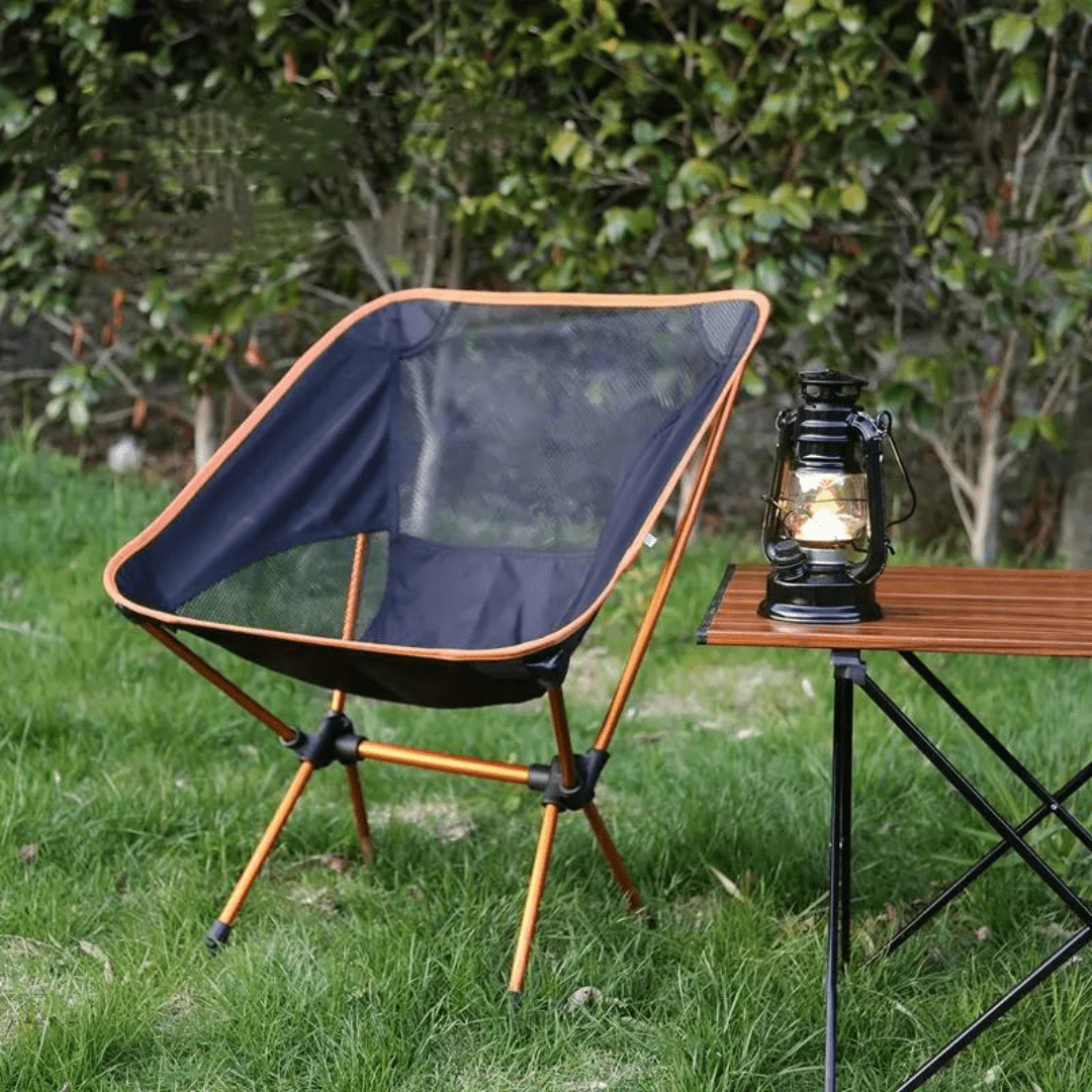 Faltbare Campingstuhl – Ultraleicht & Stabil – Ideal für Outdoor, Festivals & Strand – Bis 120 kg