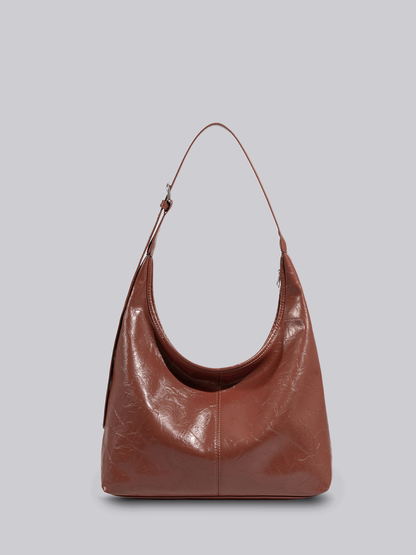 Schwarze Schultertasche Damen – Minimalistisches Design & viel Stauraum