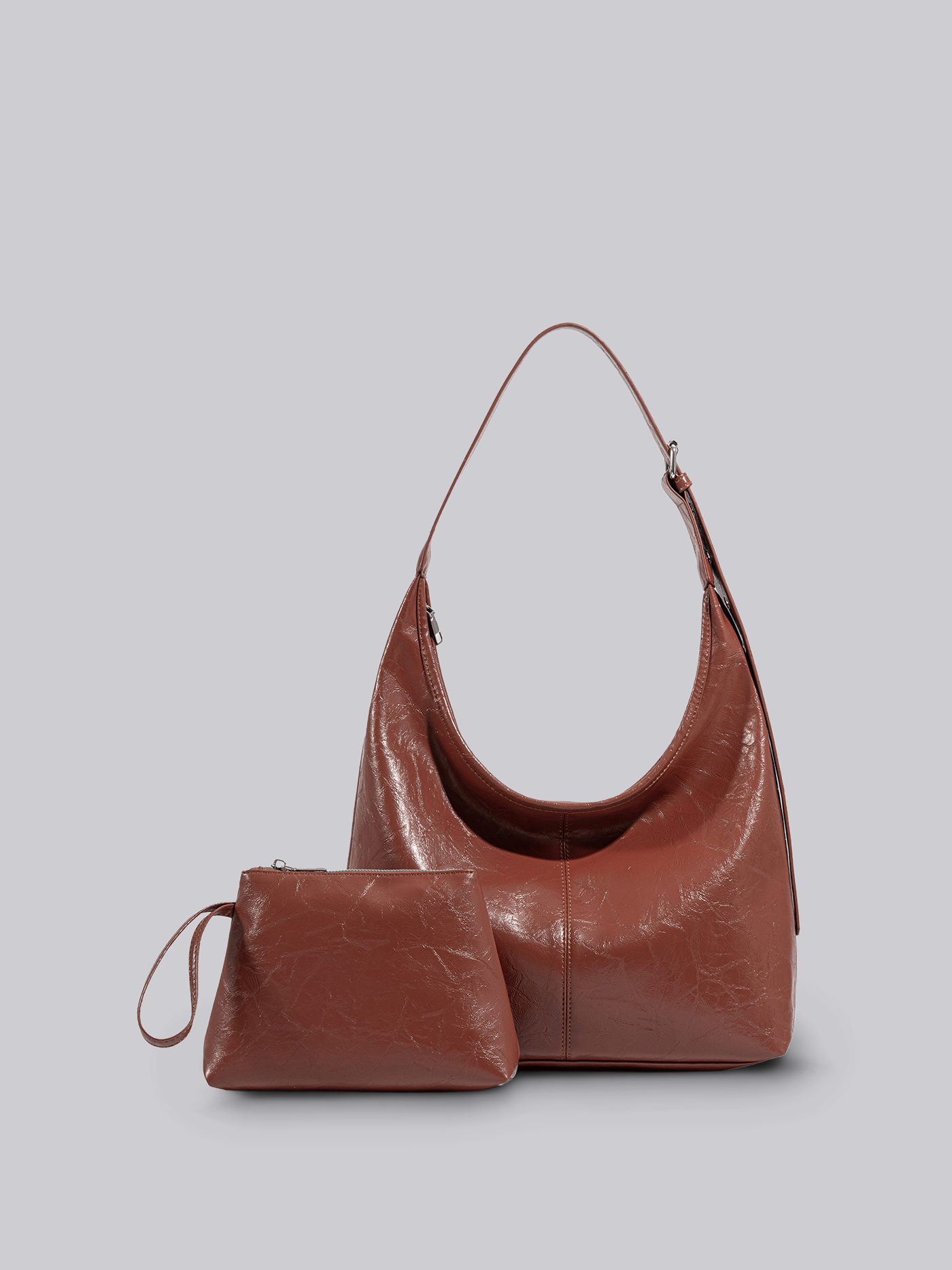 Schwarze Schultertasche Damen – Minimalistisches Design & viel Stauraum