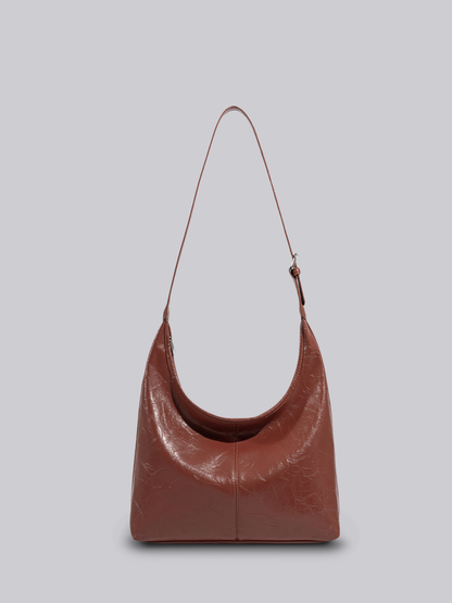 Schwarze Schultertasche Damen – Minimalistisches Design & viel Stauraum