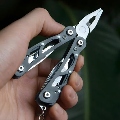 Multifunktions-Taschenmesser 11-in-1 – Kompakt & Robust – Ideal für Outdoor, Camping & Notfälle