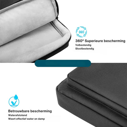 Kompakte Crossbody-Laptoptasche 13 Zoll – Wasserabweisend & Schockgeschützt für MacBook Air/Pro