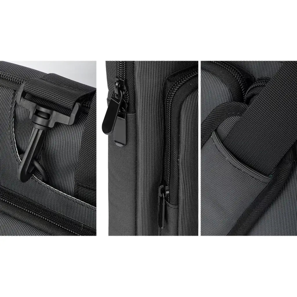 Kompakte Crossbody-Laptoptasche 13 Zoll – Wasserabweisend & Schockgeschützt für MacBook Air/Pro