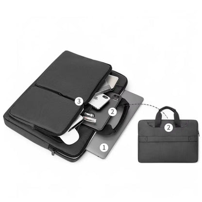 Kompakte Crossbody-Laptoptasche 13 Zoll – Wasserabweisend & Schockgeschützt für MacBook Air/Pro
