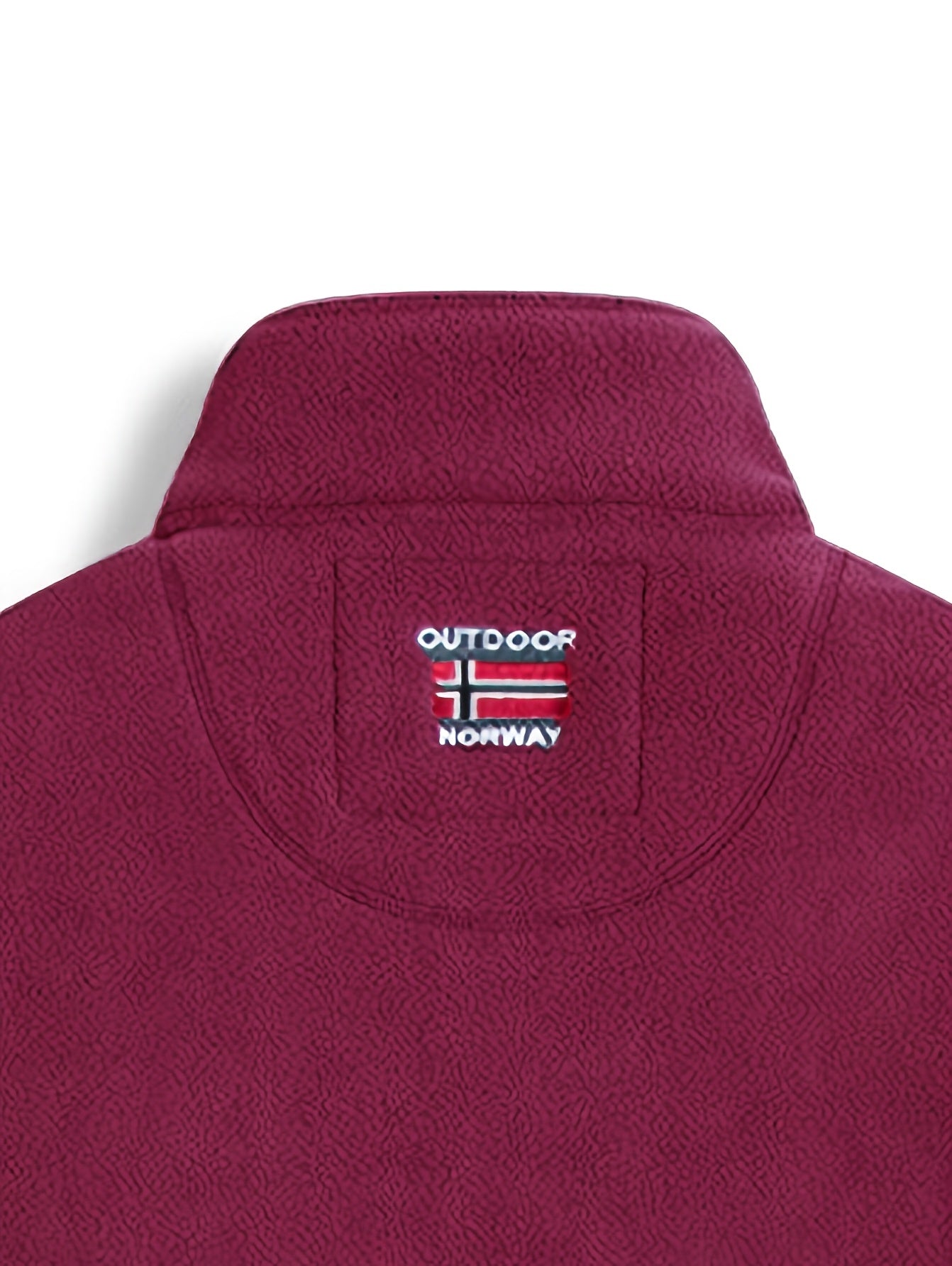 Outdoor Fleecejacke Herren – Warme Übergangsjacke mit Stehkragen & Reißverschlusstaschen