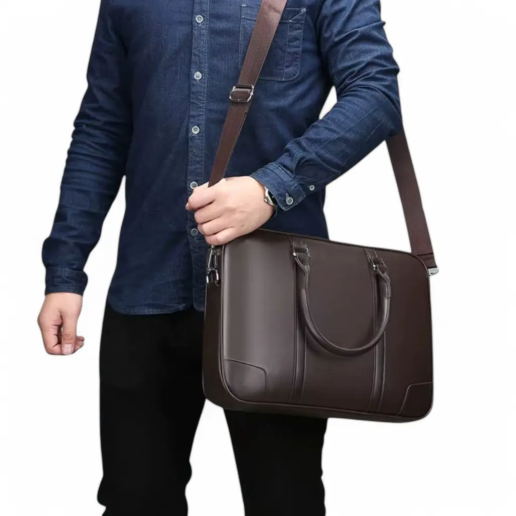 Elegante 14-Zoll Laptoptasche für Herren – Stilvoll & Professionell