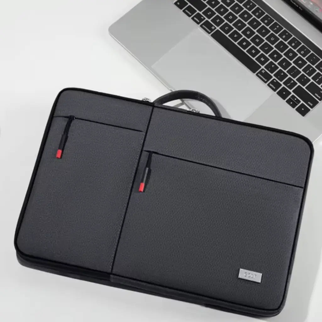 Schlanke & Schützende Laptoptasche für Damen – Stoßfest, Wasserabweisend & Mit Kabelmanagement