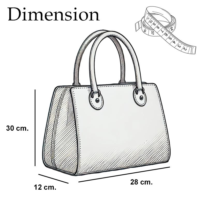 Leder Schultertasche Damen – Stilvoll, Geräumig & Langlebig