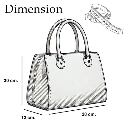 Leder Schultertasche Damen – Stilvoll, Geräumig & Langlebig