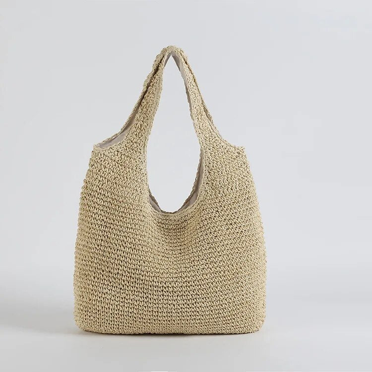 Gehäkelte Boho Umhängetasche – Leichte Crossbody-Tasche im Vintage-Stil für Damen