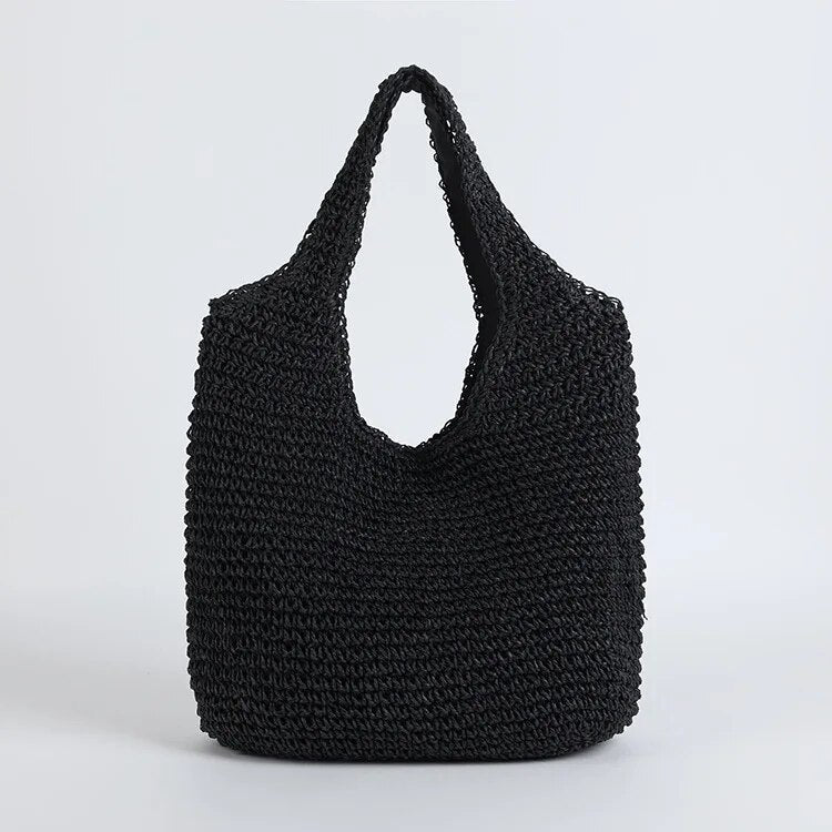 Gehäkelte Boho Umhängetasche – Leichte Crossbody-Tasche im Vintage-Stil für Damen