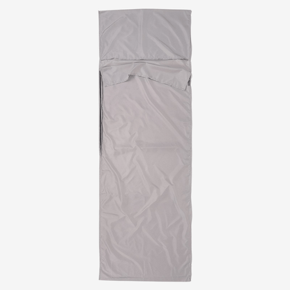 Ultraleichter Schlafsack-Inlett mit Kissenfach – Atmungsaktiv, schnelltrocknend & kompakt für Reisen & Camping