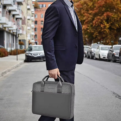 Ergonomische Laptoptasche für Herren 15,6 Zoll – 100% wasserdicht, stilvoll & komfortabel