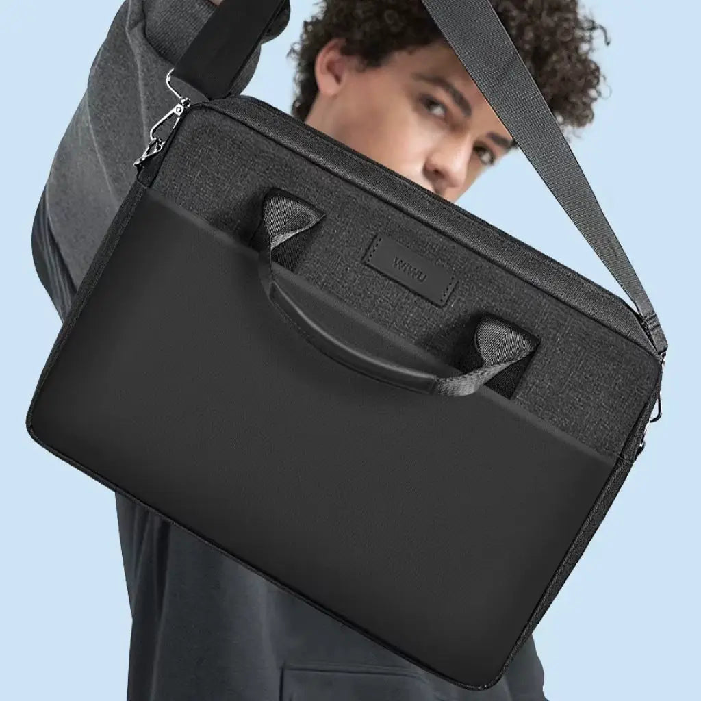 Ergonomische Laptoptasche für Herren 15,6 Zoll – 100% wasserdicht, stilvoll & komfortabel