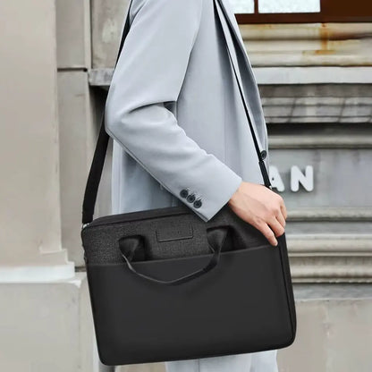 Ergonomische Laptoptasche für Herren 15,6 Zoll – 100% wasserdicht, stilvoll & komfortabel