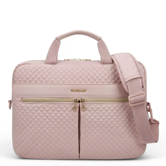 Luxus Laptoptasche 15 Zoll Damen – Elegante Umhängetasche in Rosé oder Schwarz