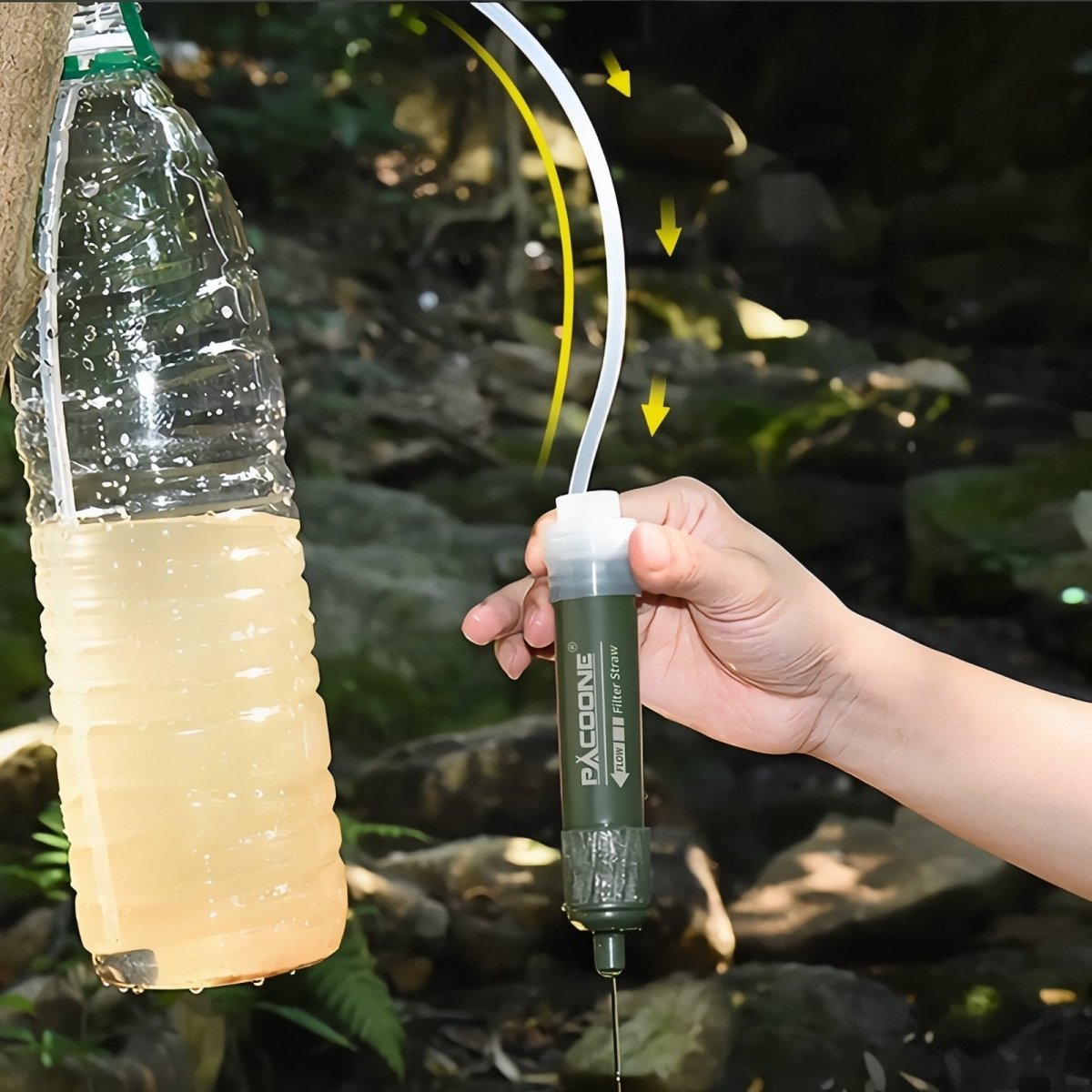 Tragbarer Wasserfilter 0,01 µm – Outdoor & Notfall