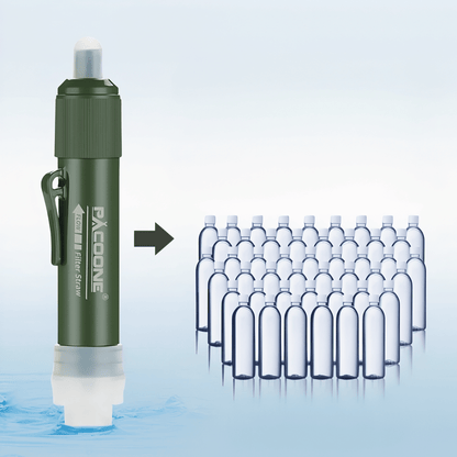Tragbarer Wasserfilter 0,01 µm – Outdoor & Notfall