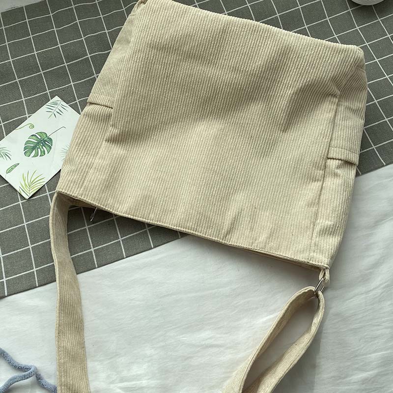 Damen Canvas Schultertasche – Stylisch, Geräumig & Wasserabweisend