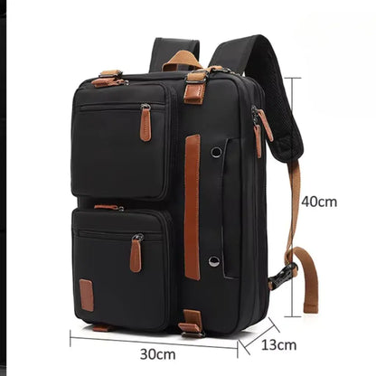 Große Laptoptasche Herren – Stilvolle Business Aktentasche aus Leder mit viel Stauraum