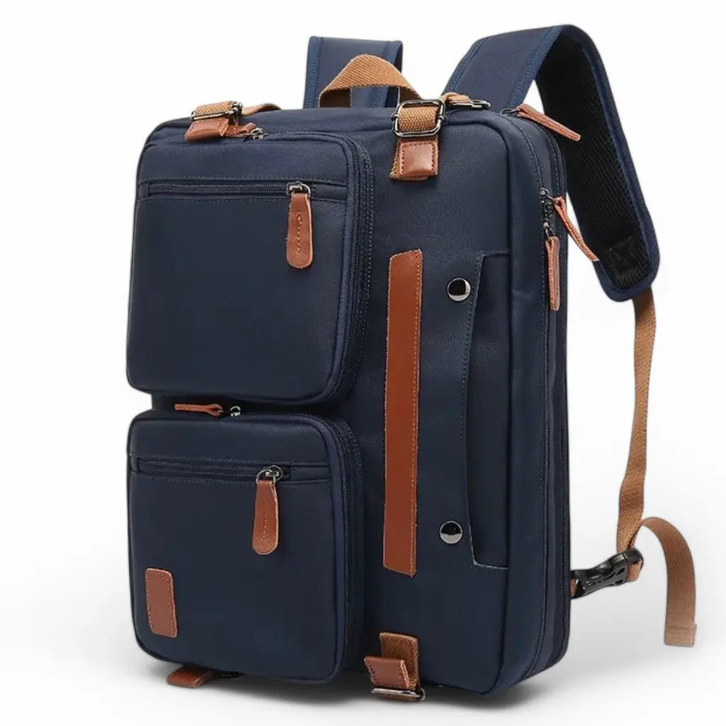 Große Laptoptasche Herren – Stilvolle Business Aktentasche aus Leder mit viel Stauraum