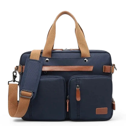 Große Laptoptasche Herren – Stilvolle Business Aktentasche aus Leder mit viel Stauraum