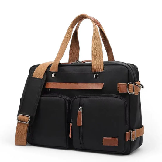 Große Laptoptasche Herren – Stilvolle Business Aktentasche aus Leder mit viel Stauraum