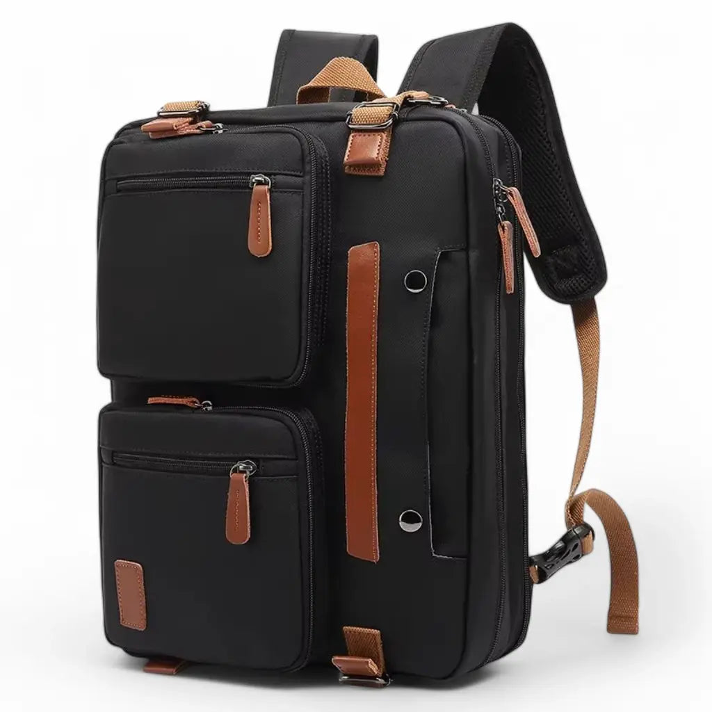 Große Laptoptasche Herren – Stilvolle Business Aktentasche aus Leder mit viel Stauraum