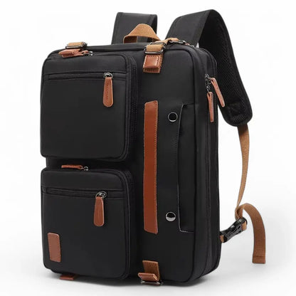 Große Laptoptasche Herren – Stilvolle Business Aktentasche aus Leder mit viel Stauraum