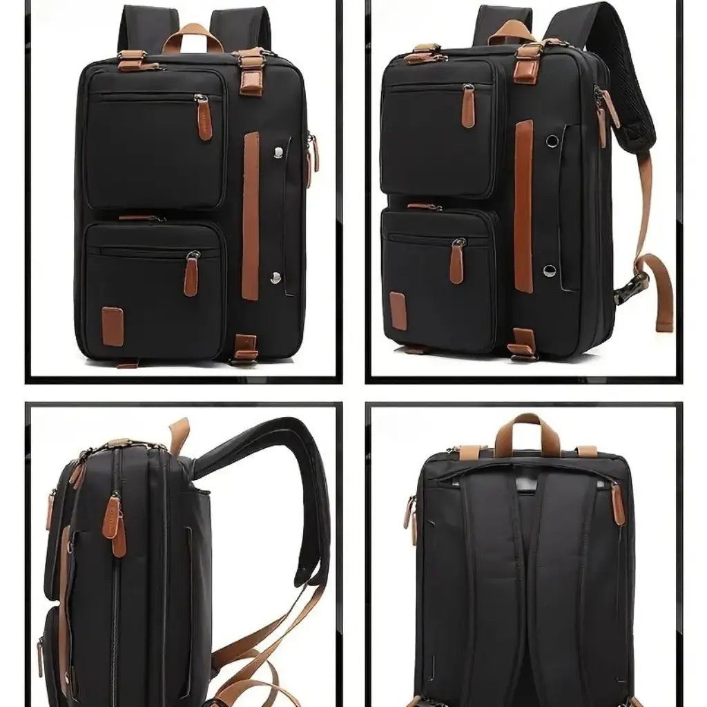 Große Laptoptasche Herren – Stilvolle Business Aktentasche aus Leder mit viel Stauraum