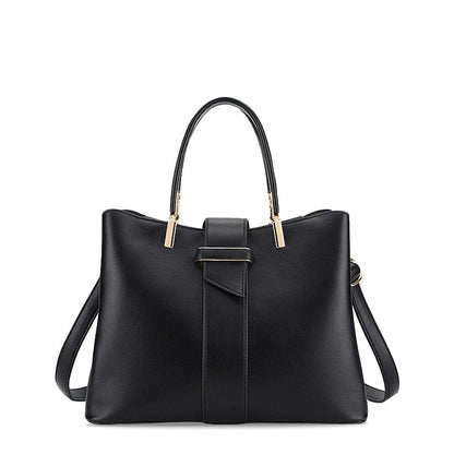 Elegante Handtasche – Veganes Leder mit Goldenen Details