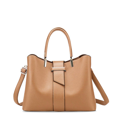 Elegante Handtasche – Veganes Leder mit Goldenen Details
