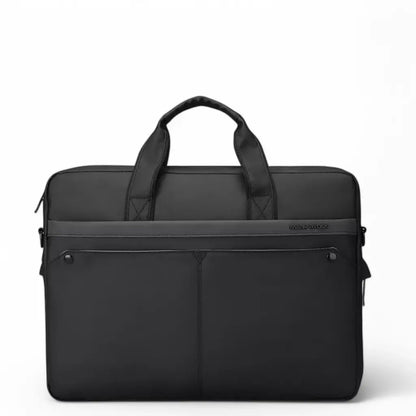 Wasserdichte Laptoptasche für Herren bis 15,6 Zoll – Professionelle Aktentasche mit Schultergurt und Organizer